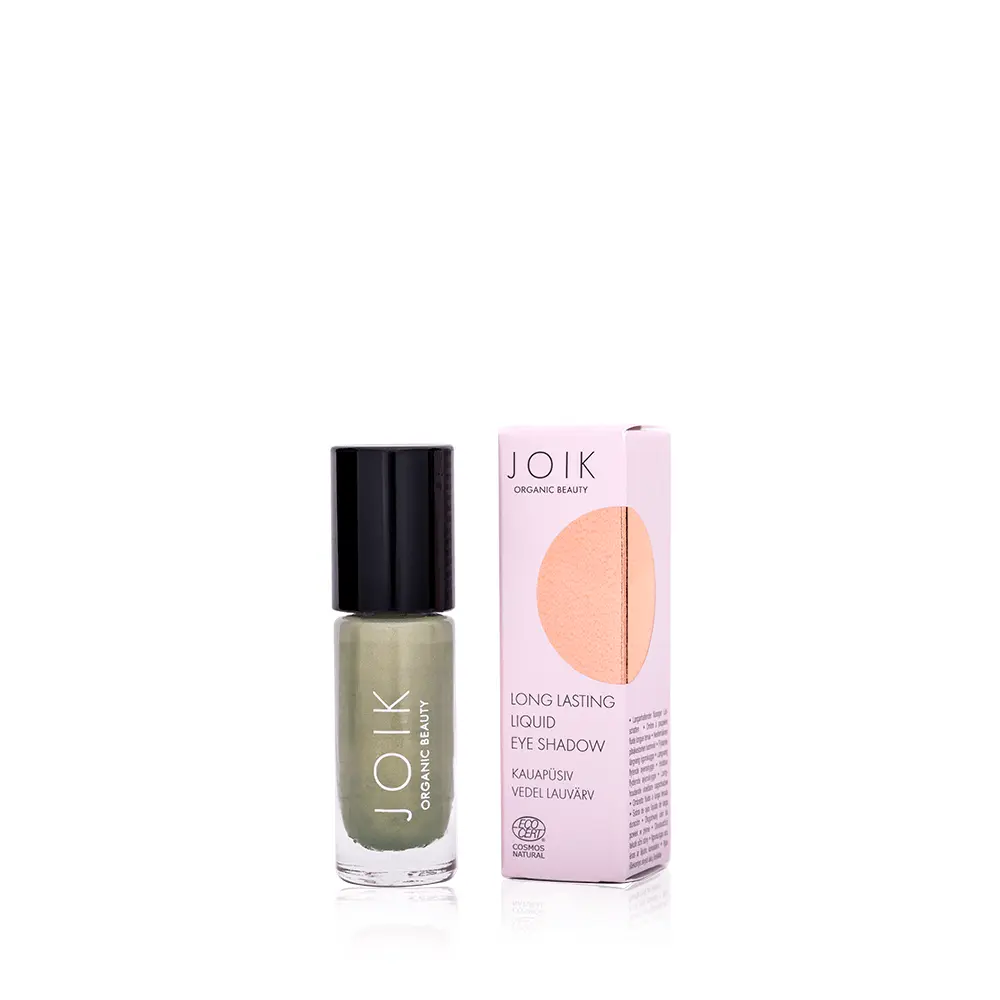 JOIK Long-Lasting Liquid Eye Shadow, Golden Green, Crease-Resistant, Luminous Finish (JOIK Organic Collection)