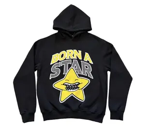 Born a Star Rhinestone Hoodie