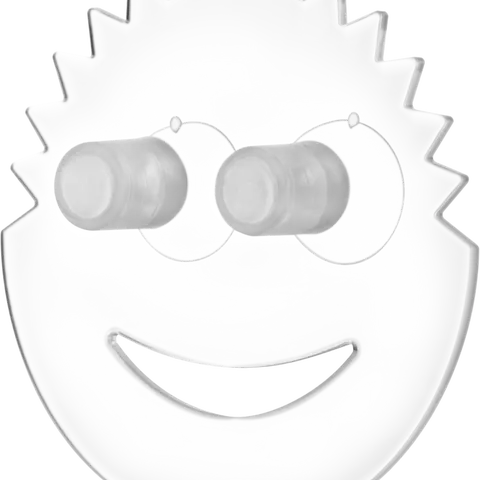 Daddy Caddy Scrub Daddy Plastic Sponge Organizer and Holder - Attaches with Suction Cups on Most Sink Surfaces
