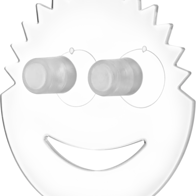 Daddy Caddy Scrub Daddy Plastic Sponge Organizer and Holder - Attaches with Suction Cups on Most Sink Surfaces