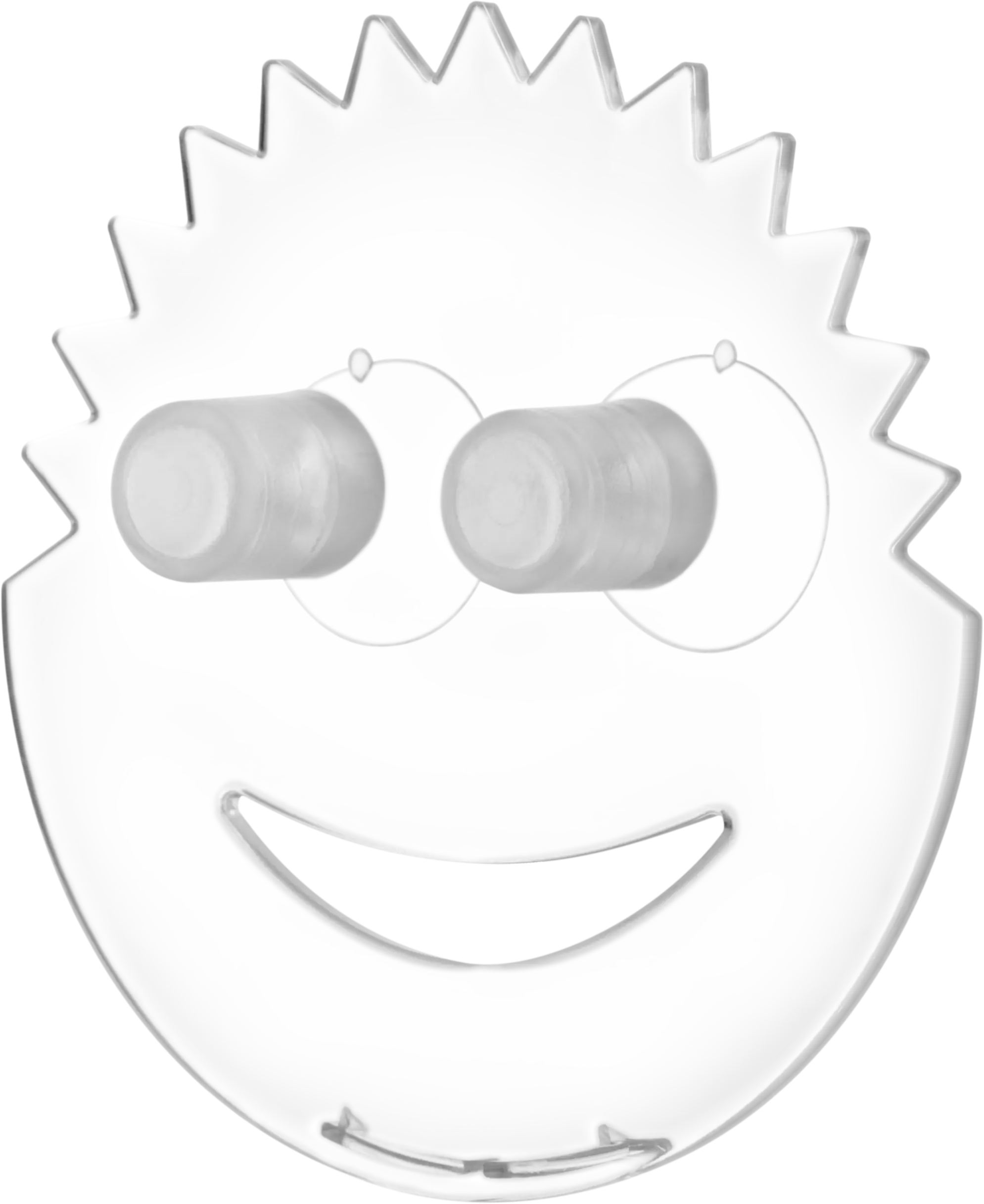 Daddy Caddy Scrub Daddy Plastic Sponge Organizer and Holder - Attaches with Suction Cups on Most Sink Surfaces