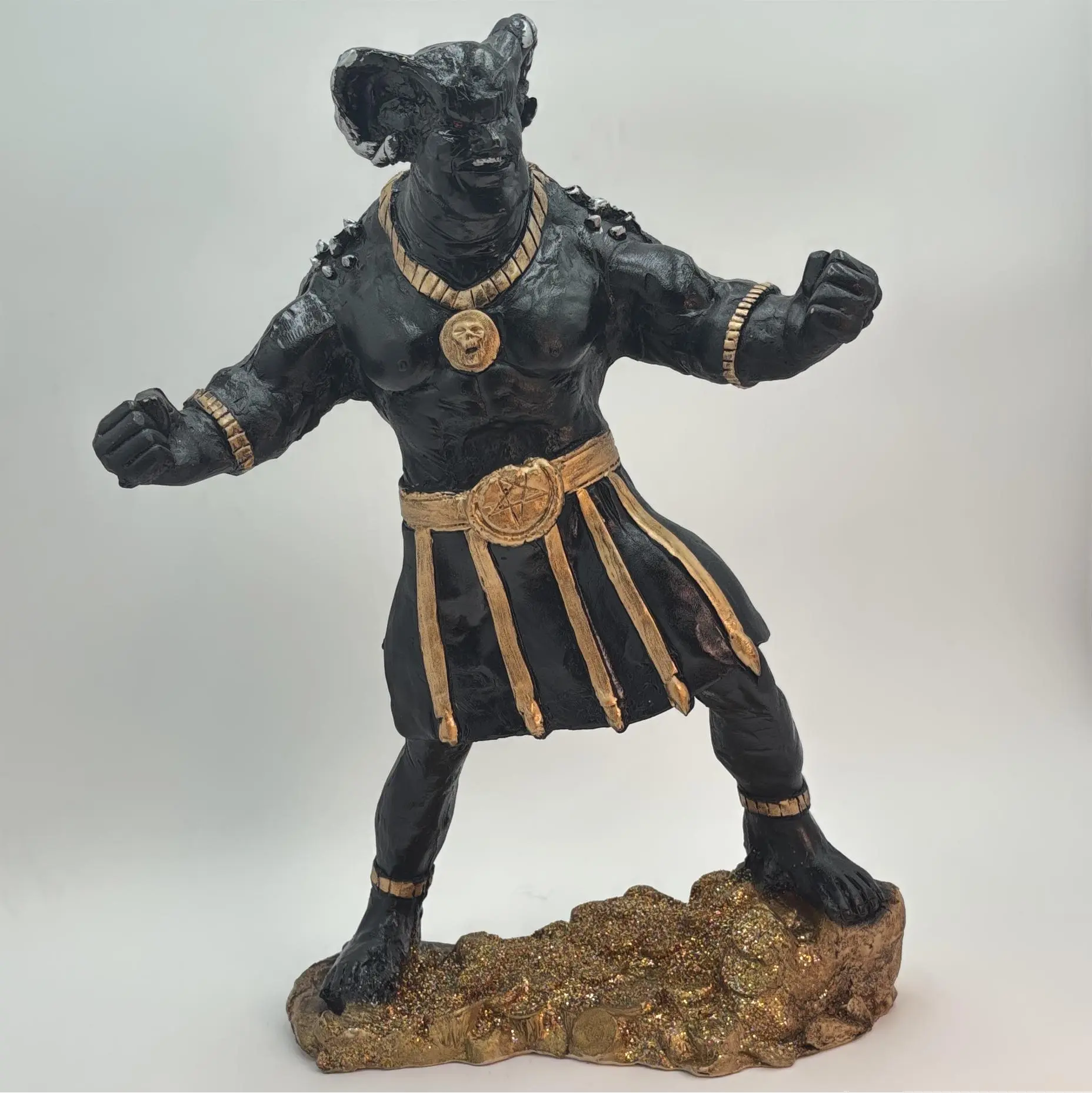 Mamon Avaricia statue 17 inch Made in Mexico