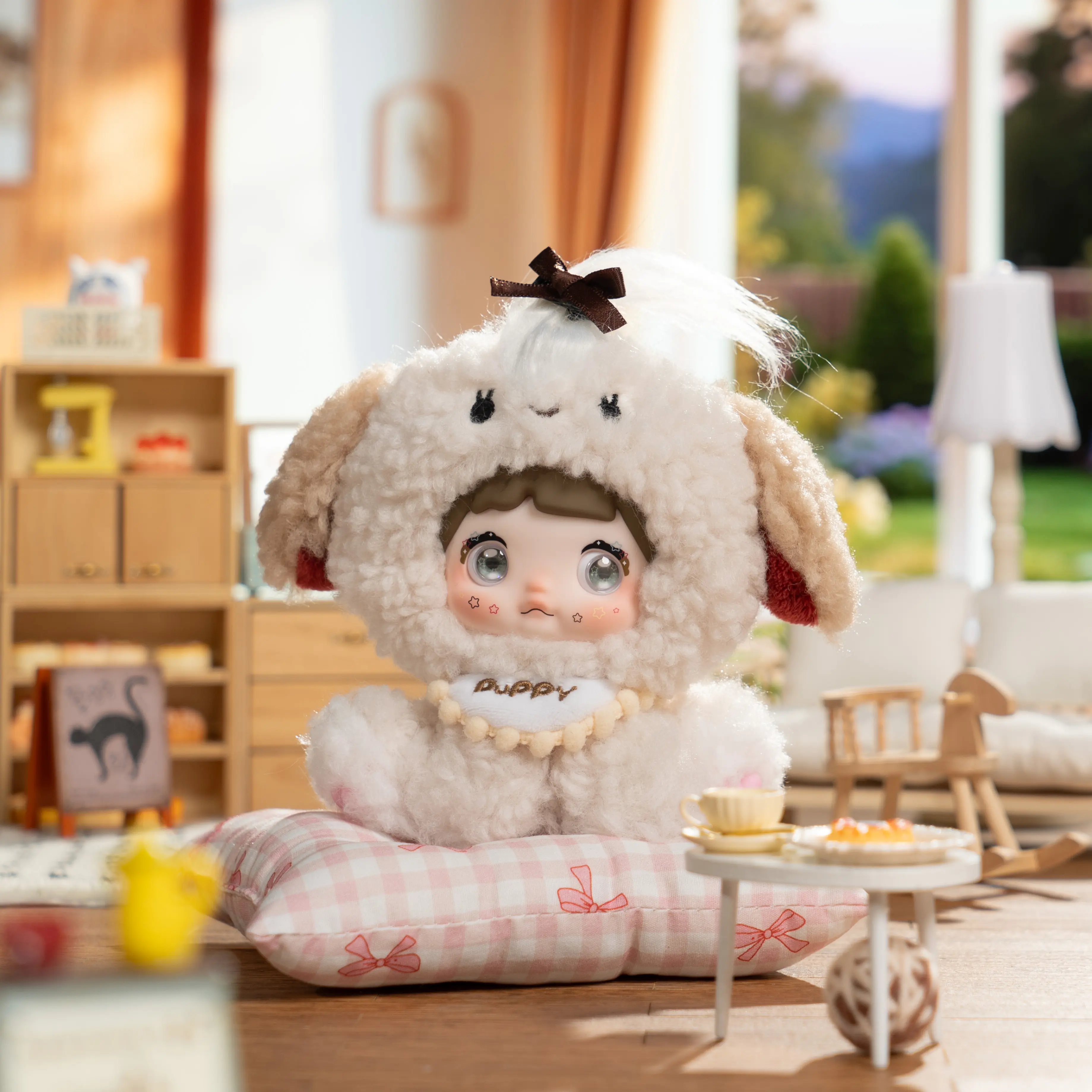 TOPTOY】Nommi Sitting Zoo Series Plush Blind Box, Cute Figures
