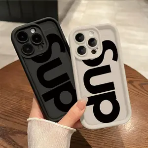 Creative Curved Geometric Art Design Phone Case for iPhone 17 AIR 15 PRO 16 PRO MAX 14 PLUS 13 RRO 12 PRO MAX Shockproof Drop-Proof TPU Protection Aesthetic Cover Black Magnetic Reindeer Christmas S23 Ultra Delight Tree S24 S22 S26 Masked Metal Frameless,