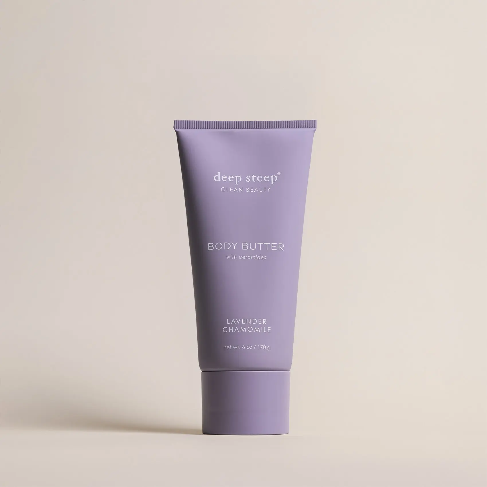 Lavender Chamomile Flower Body Butter, Shea-Cocoa-Sunflower-Argan-Apricot Infused, Calming Soothing Hydrating Bath & Body Care Moisturizer