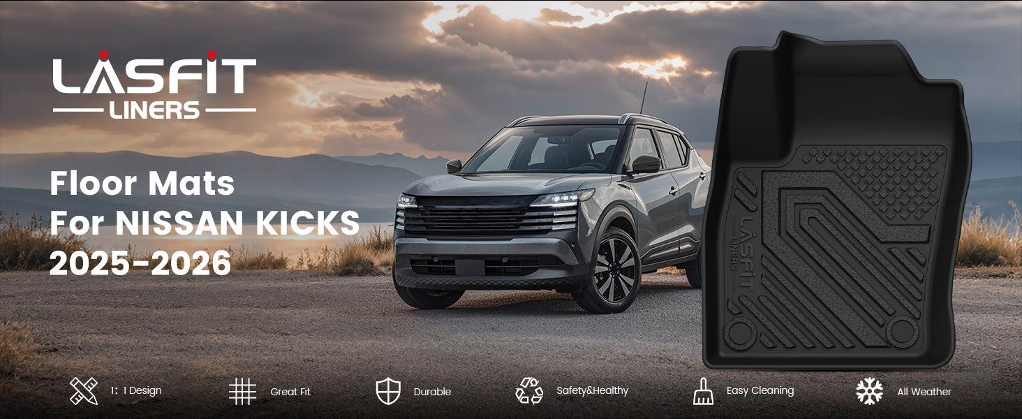 Lasfit fit for 2025-2026 Nissan Kicks Floor Mats or Seatback Mat & Cargo Mat, Not Fit 2025 Kicks Play Lasfit fit for 2025-2026 Nissan Kicks Floor Mats or Seatback Mat & Cargo Mat, Not Fit 2025 Kicks Play