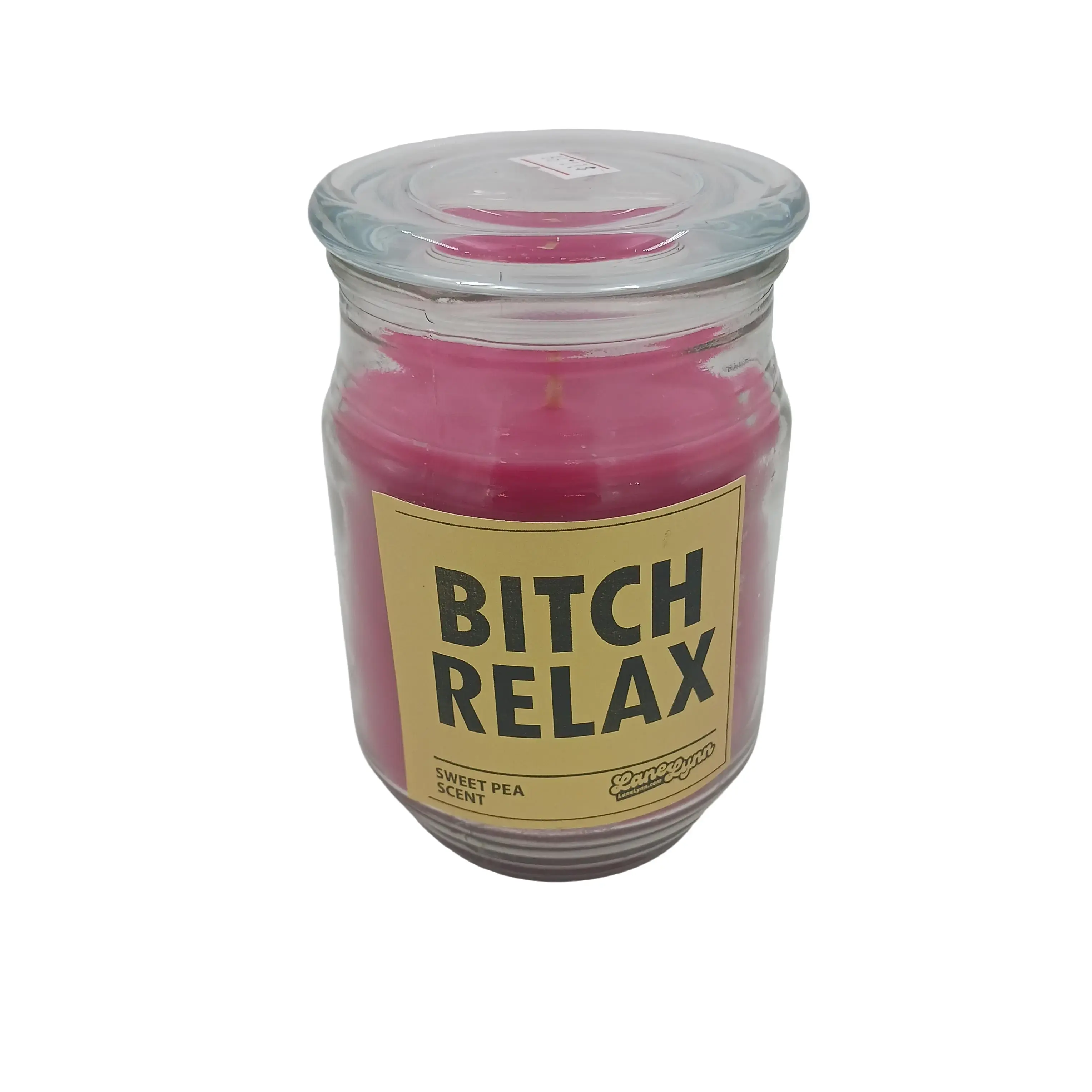Funny Sweet Pea Scented Candle