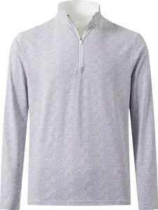 Unisex Workout Quarter Zip – Lightweight Dry Fit Long Sleeve Performance Pullover