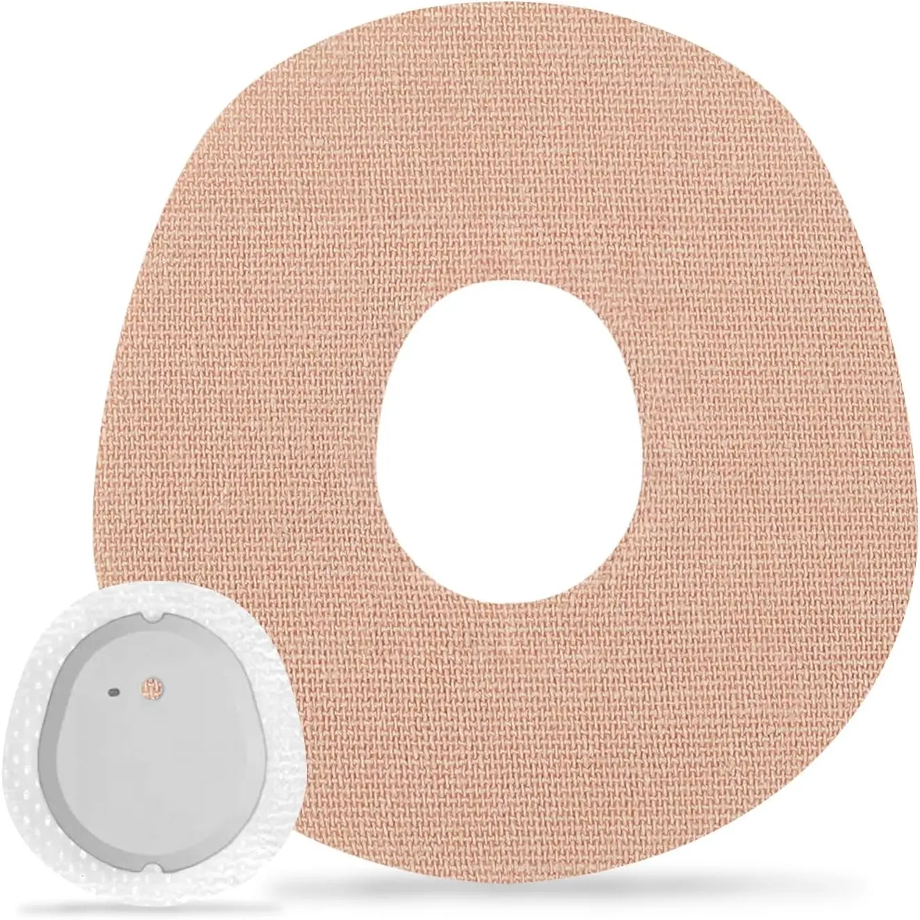 G7 Adhesive Patches Waterproof 20 Pack Overpatch for G7 & Stelo Flexible Pre-Cut CGM Tape Hypoallergenic & Latex-Free Stelo Overlay Patch Long Stay for 10-15 Days, Beige
