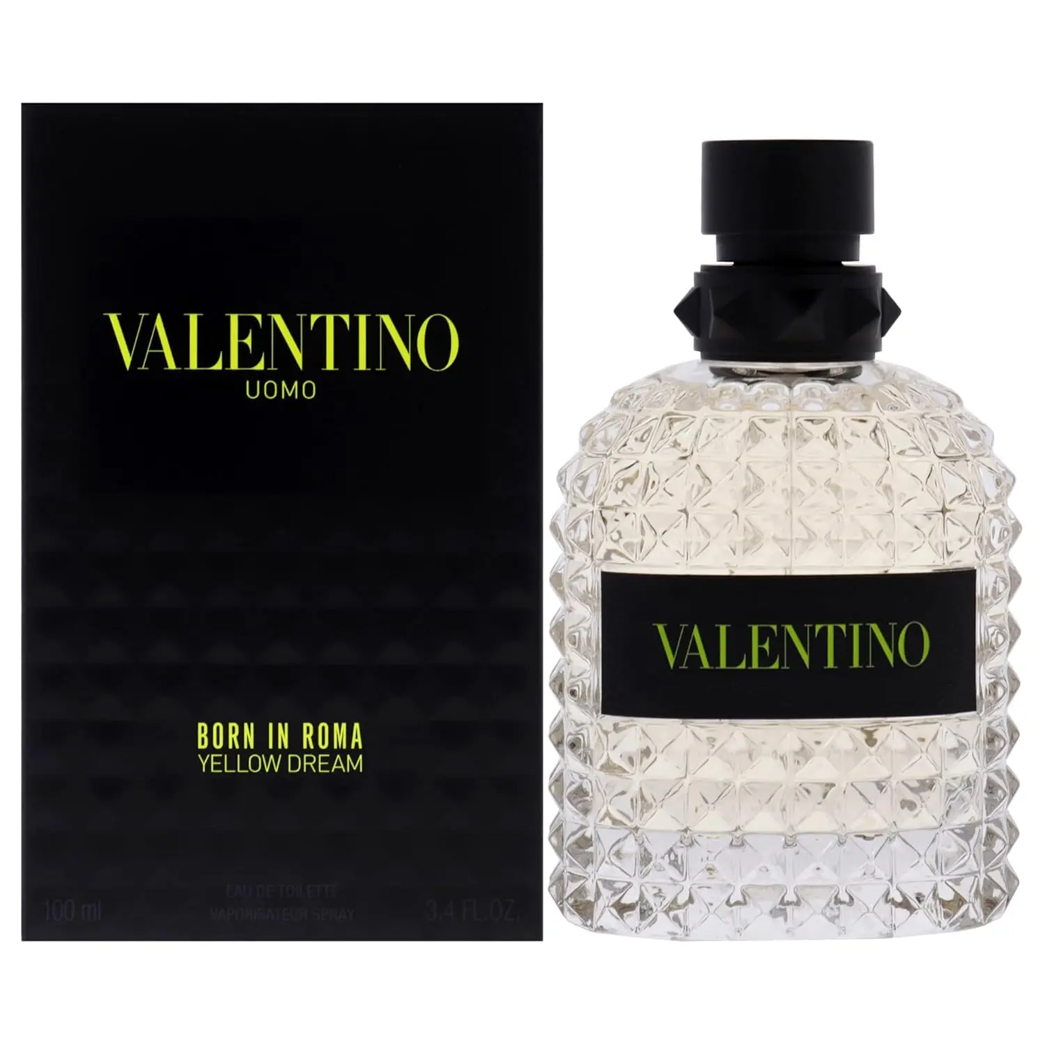 Valentino Uomo Born In Roma Yellow Dream 3.4oz EDT Spray for MEN