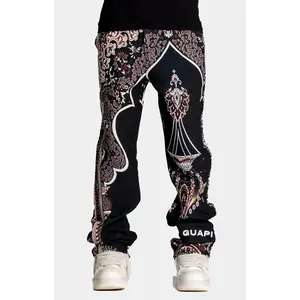 Guapi Obsidian Black Persian Tapestry Pants