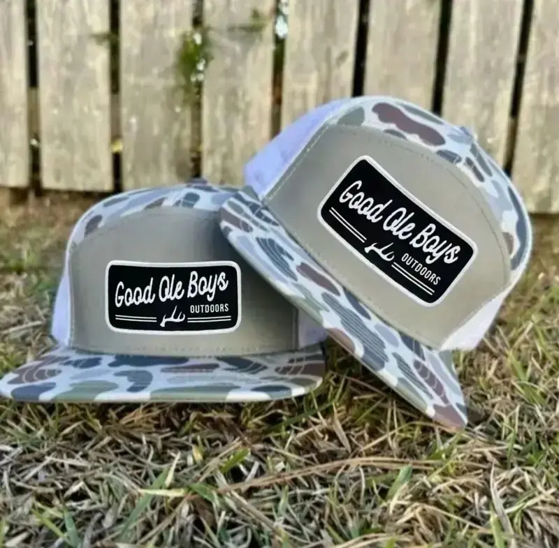 Good Ole Boys Camo Trucker Hat, Retro Hunting Cap for Men, Outdoor Gift 7 Panel Trucker Hat - TikTok Shop