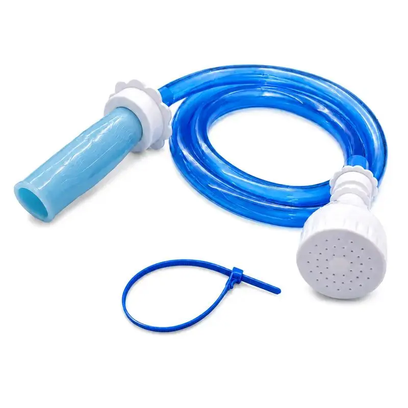 Tub Spout Shower Attachment with 5ft Hose, No Install Faucet Sprayer, Perfect for Pet Bathing, Grooming and Hair Washing, Multi-Purpose Bathroom Water Sprayer