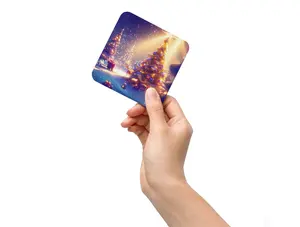 Sparkle BeSculpt Cork-back Coaster