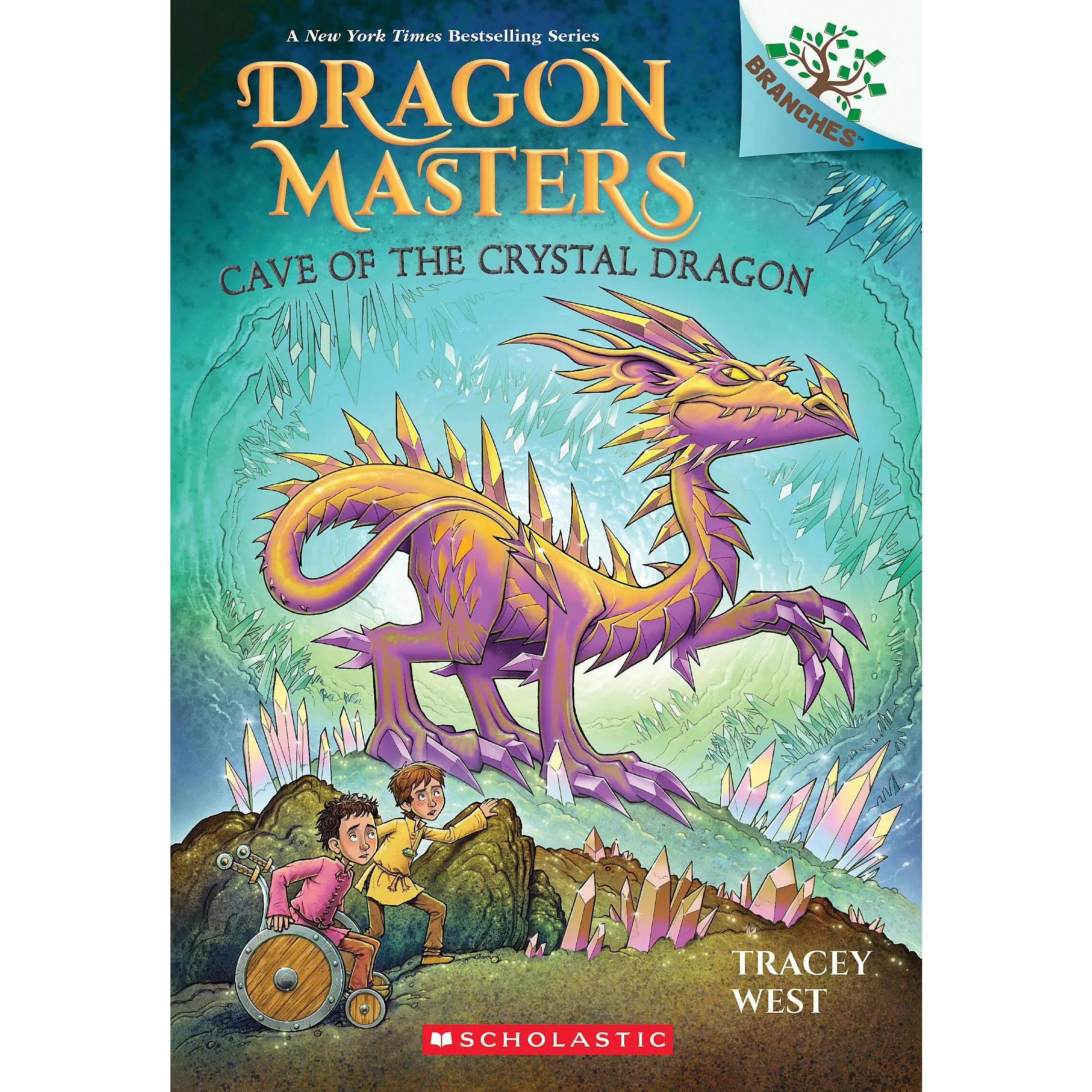 Cave of the Crystal Dragon: A Branches Book (Dragon Masters #26) -- Tracey West - Paperback