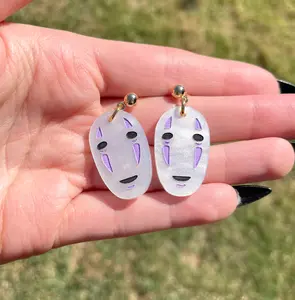 No Face Earrings