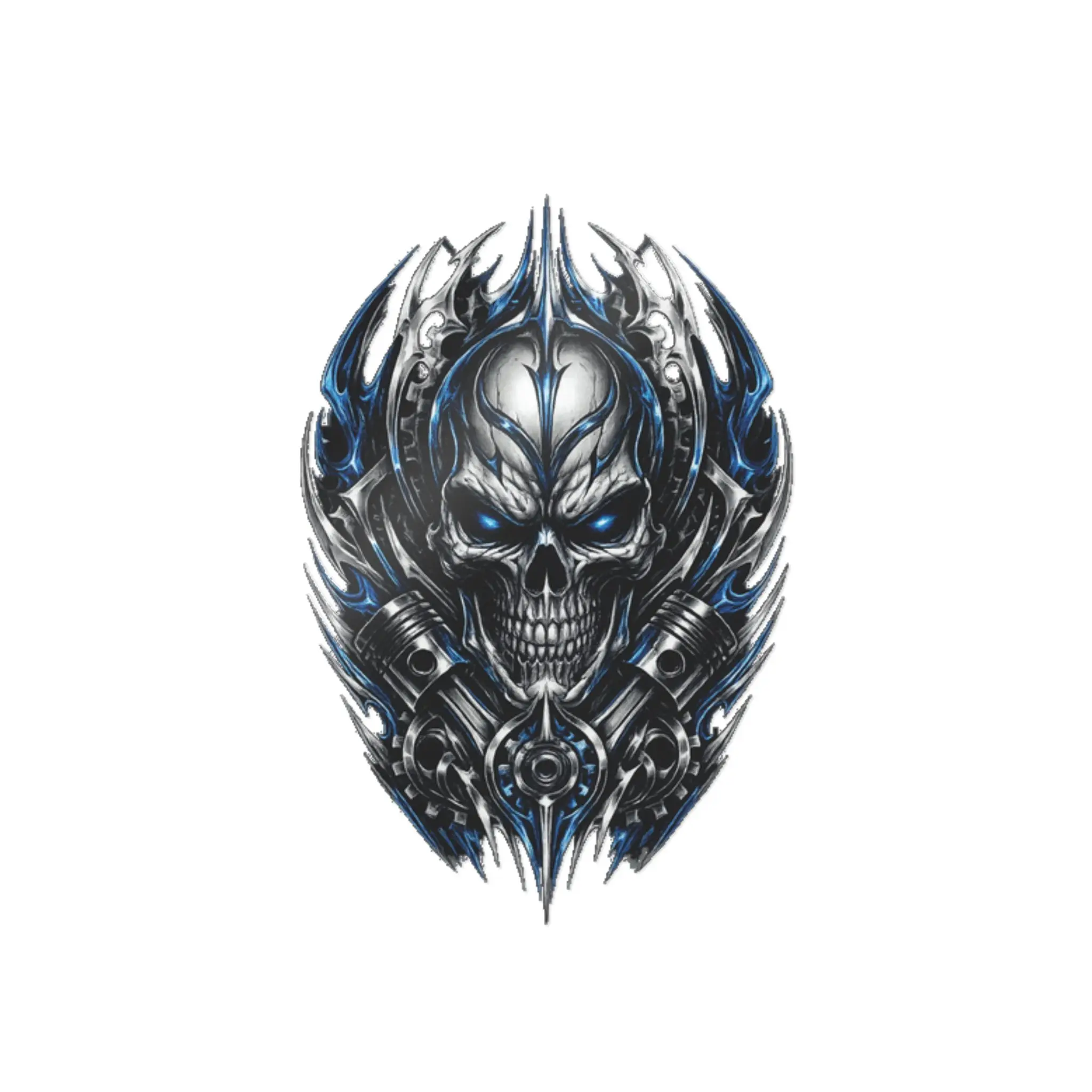 Blue Gothic Motorhead Design (DTF)