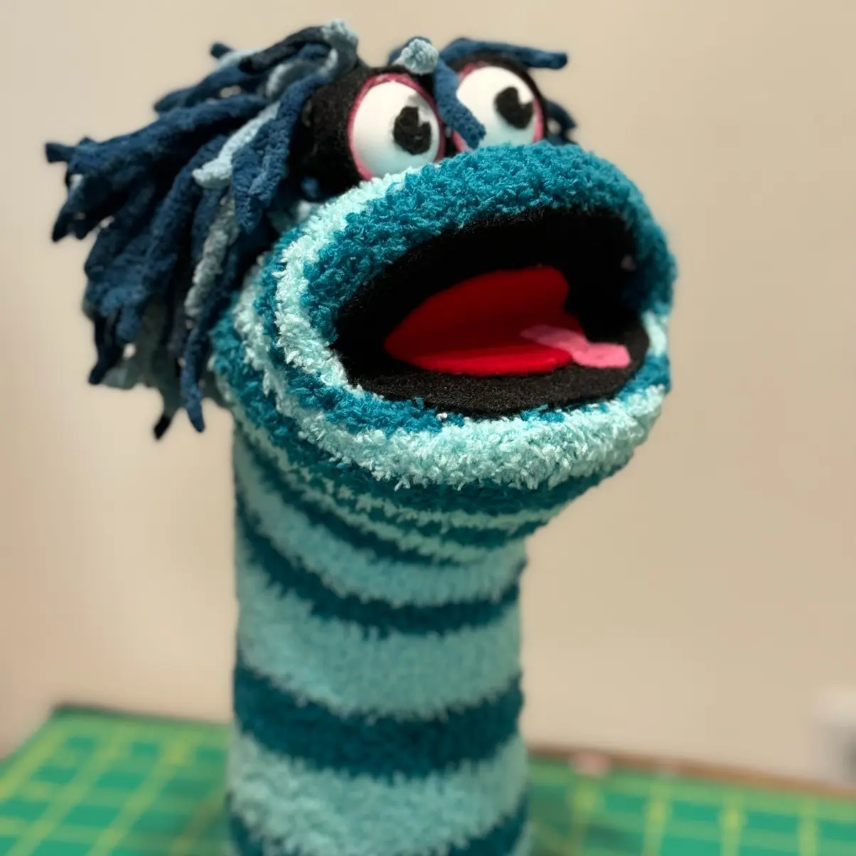 Sock puppet - Jake Sock puppet - Jake