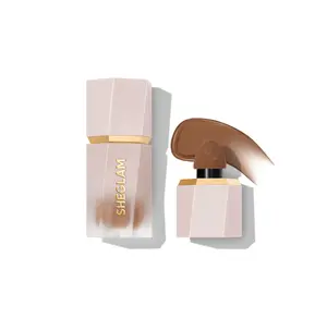 SHEGLAM Sun Sculpt Cool Toned Liquid Contour Stick Long Lasting Cream Bronzer Makeup - Golden Sun