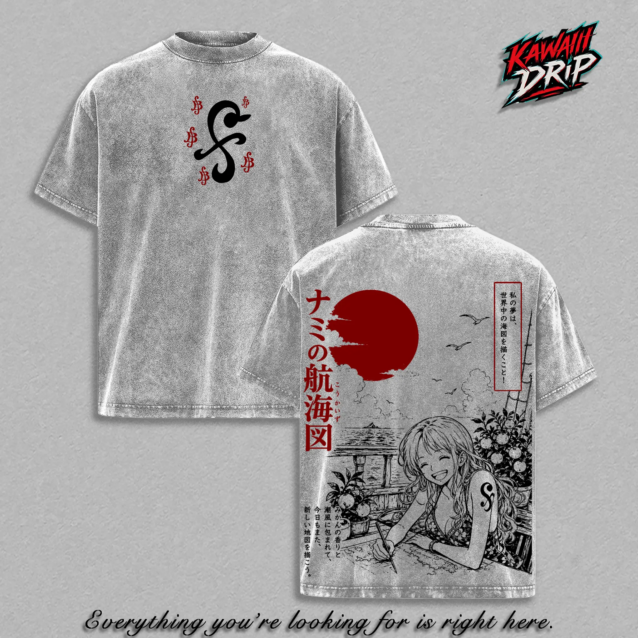 Nami One Piecee T-Shirt, Cat Burglar Navigator Graphic Tee, Nami's Map Back Print Vintage 90s Anime Shirt, Graphic Tees Men, Trendy Tshirts, Men's T Shirts, One Piecee Streetwear Top, Unisex Cotton Distressed Tee, Merch For Men, Men Fashion Graphic Tee