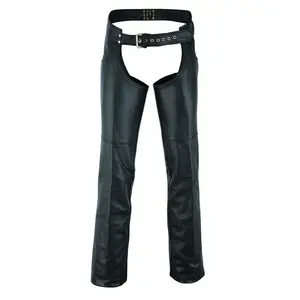 Wanderlust Rider Unisex Motorcycle Leather Chaps