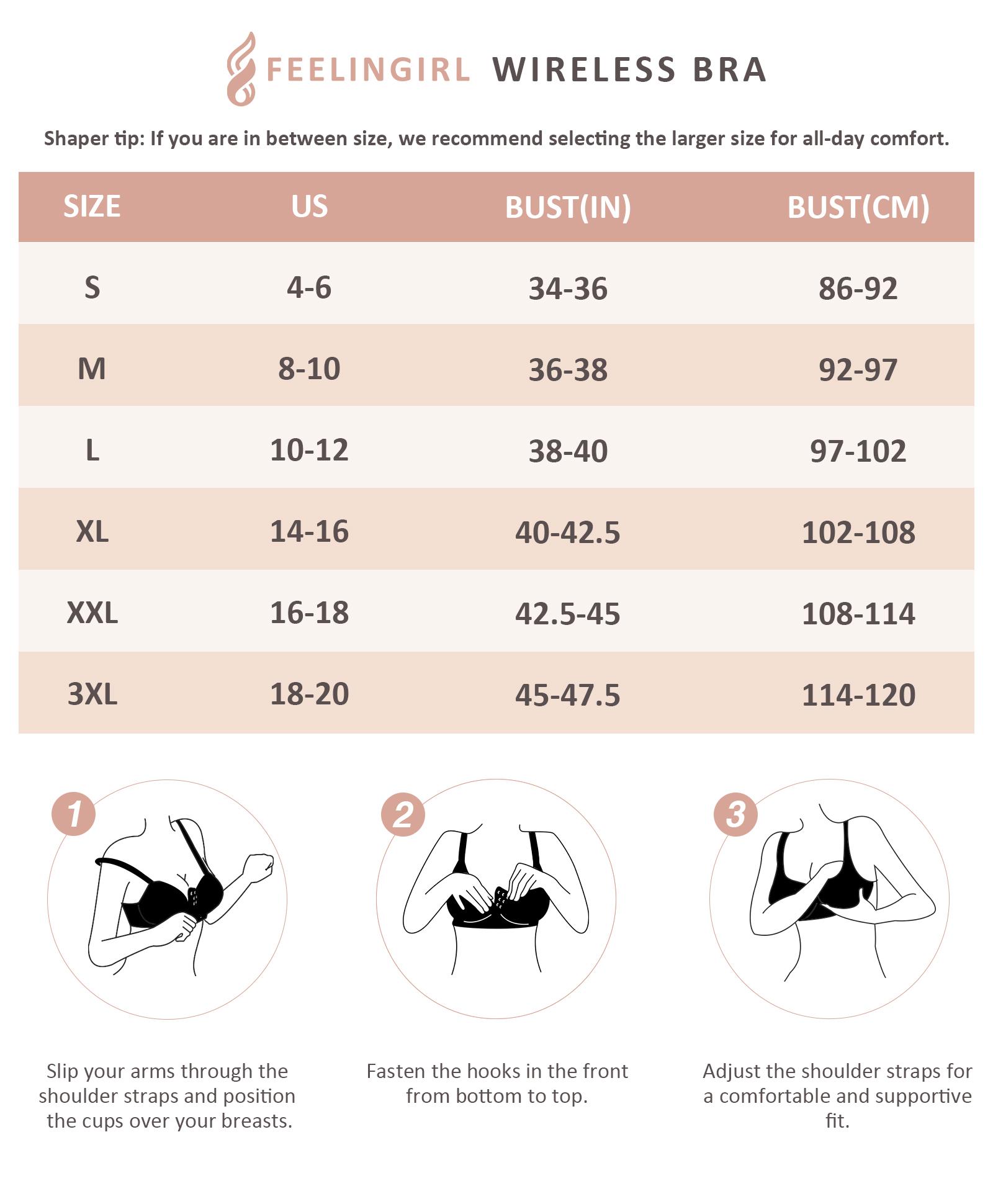 FeelinGirl  WIRELESS Bra Front Closure for Women Everyday Shapewear Top Comfortable  Womenswear livestream#8