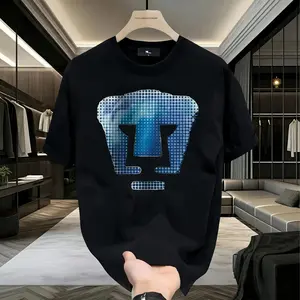 Pumas UNAM Pixel Art Graphic Tee | Retro Soccer Fan Shirt for Men | Game Day Essential