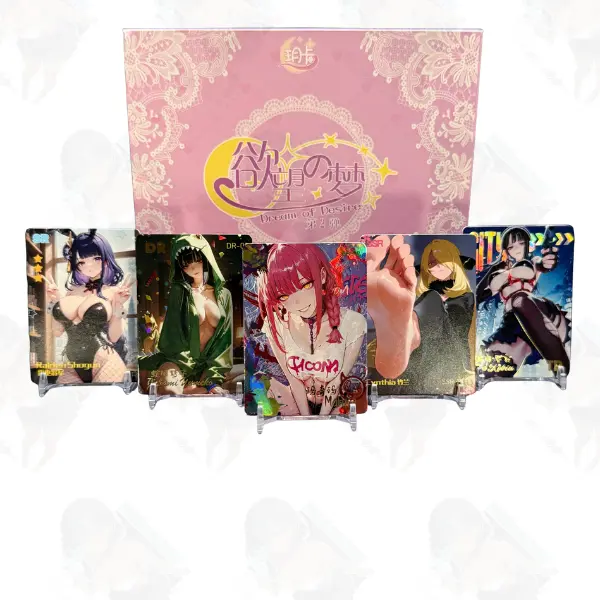 Dream Of Desire 2 Anime Waifu Trading Cards | YUEKA | 25 Cards Per Box | Sealed Mystery Box