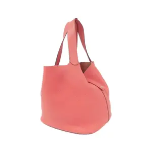 Pre-owned HERMÈS Calfskin Tote Bags Hermes Picotin Lock GM Clemence bag