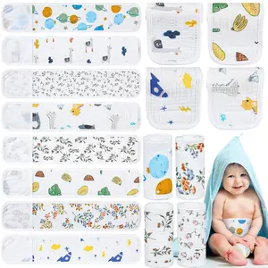 8 Pcs Umbilical Cord Cover for Newborn Belly Button Binder for Baby Umbilical Hernia Belt Belly Band Comfort Adjustable Cotton for Newborn Protection Baby Gifts for 0 To12 Months(Lovely)