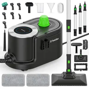 【DealsForYou】TaskStar Steam Cleaner, High Pressure Handheld Steam Cleaning Machine with 1.5L Large Water Tank, 230℉ High Temperature Deep Clean, 22-Piece Accessory Set, Multi-Purpose Steamer for Kitchen, BBQ, Car, Floor, Window, Pet Furniture