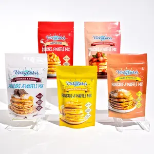 5 Pack Dessert Flavors Pancake Mix Bundle (Lemon Pound Cake, Cookies & Cream, Strawberry Shortcake, Apple Pie & Sweet Potato)