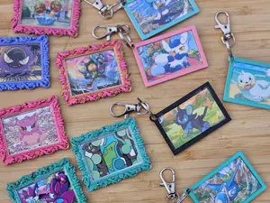 Who's that Mon? Mystery Keychain and Magnet Sets of 3