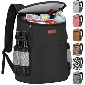 Soft Cooler Backpack 30 Cans/45 Cans, Backpack Coolers Insulated Leak Proof Thermal Lunch Backpack for Men Work Small Cooler Bag Beach Travel Picnic Drink Beverage