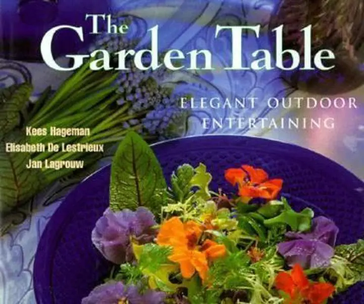 USED-The Garden Table: Elegant Outdoor Entertaining by Kees Hageman (Hardcover)