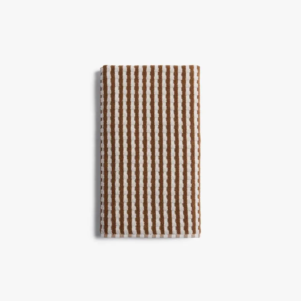 Terry Check Bath Towel - Parachute Terry Check Bath Towel - Parachute