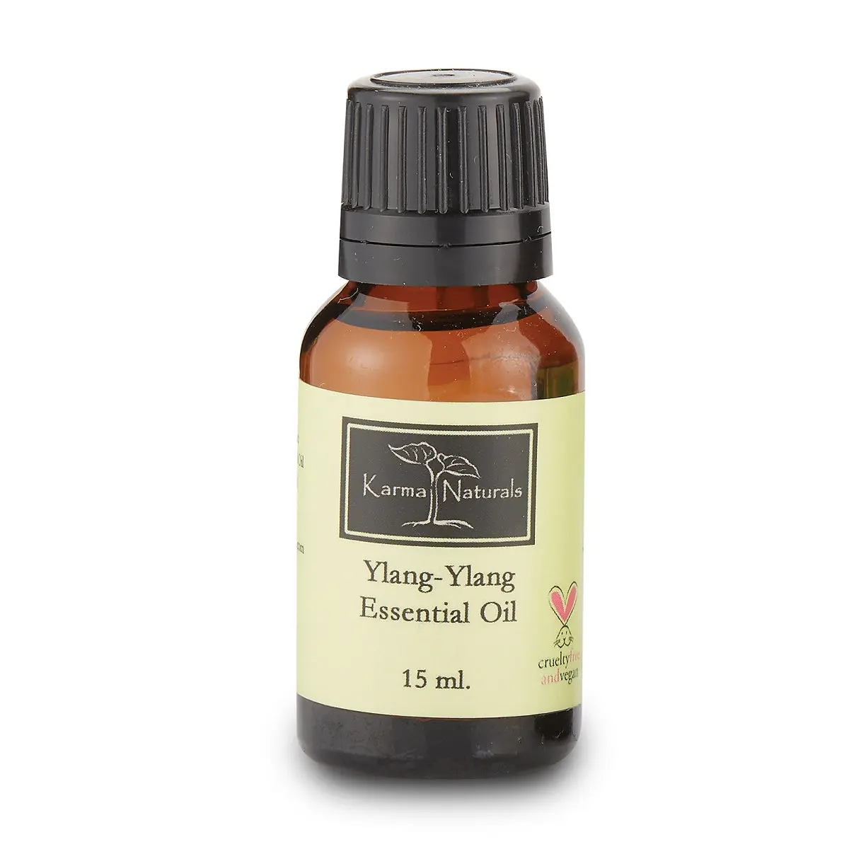 Karma Naturals Ylang Ylang Essential Oil - Therapeutic Healthcare Treatment, Relaxation Aid for Aromatherapy, Safe to Apply to Skin, Wellness