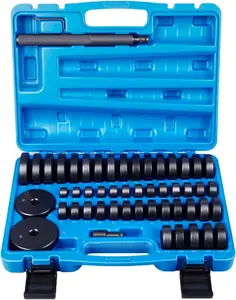 52 in 1 Custom Bushing Driver Set, Transmission Bushing Driver Removal Set Wheel Axle Bearing Race and Seal Installer Tool Kit