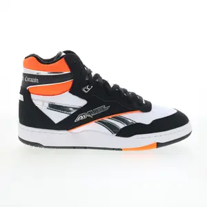 Reebok BB 4000 II Mid Anuel Mens White Synthetic Lifestyle Sneakers Shoes