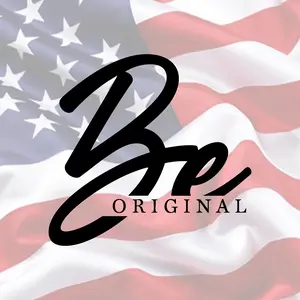 Be Original Vinyl Decal 5inch - Weatherproof UV-Resistant Easy Peel & Stick for Vehicles Gear Lockers & More - Premium Indoor/Outdoor Vinyl