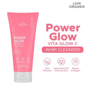 LUXE ORGANIX Power Glow Vita Glow C Whip Cleanser 150g