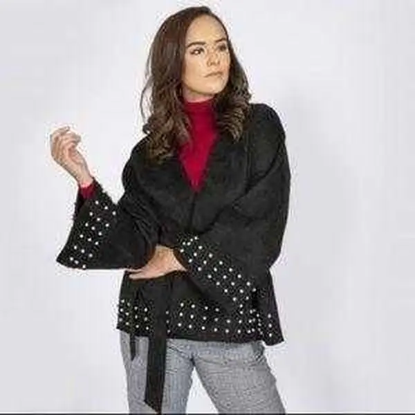 Anna Faux Suede Wrap Jacket Anna Faux Suede Wrap Jacket