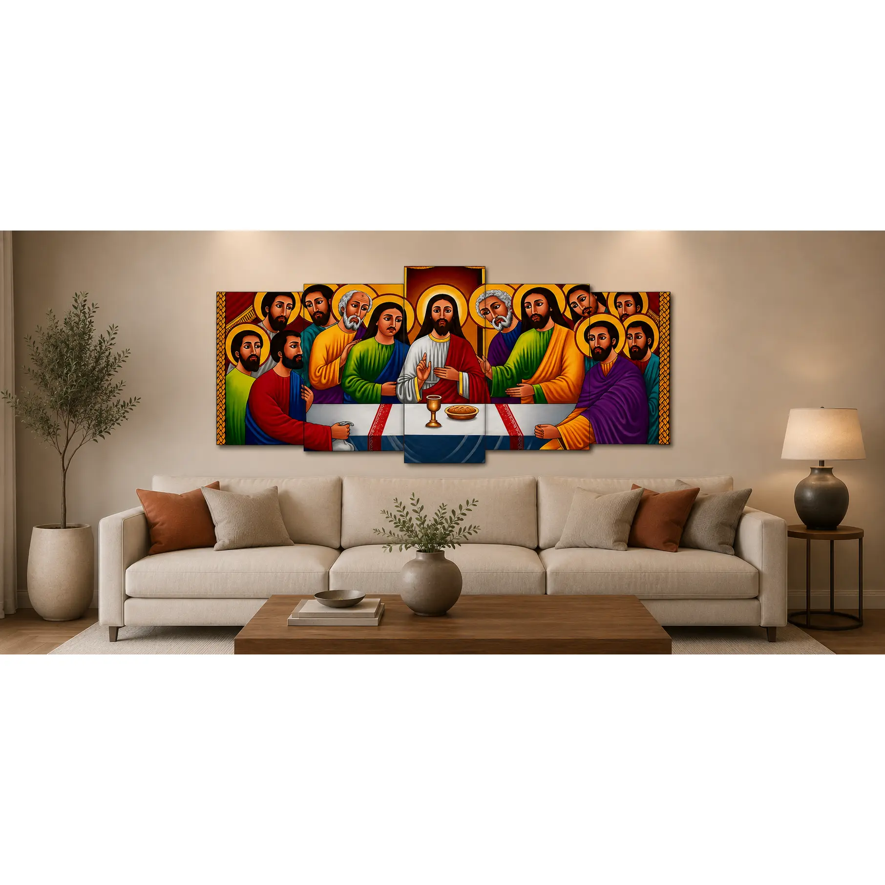 Adhesive Sectional Peel and Stick ስዕለ አድኖ 24"x50"
