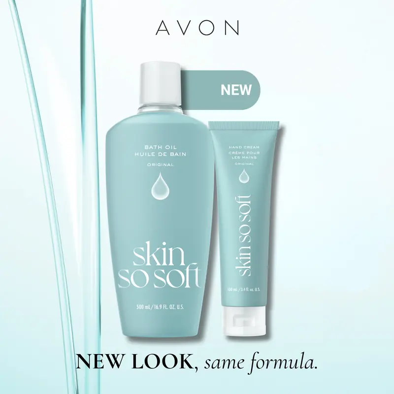 Skin So Soft Silky Hydration Set (Bath Oil + Hand Cream)