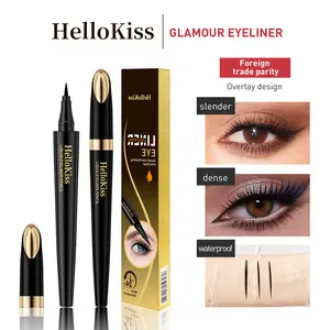 HelloKiss Long-lasting eyeliner - lightweight, waterproof, vegan,cruelty-free,24-hour smooth application,ultra- creamy and silky smooth texture.