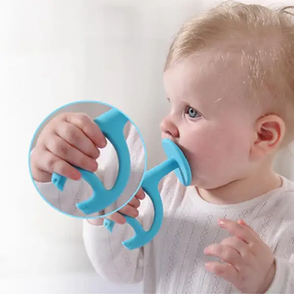 Mombella Dancing Elephant Teether Toy Baby Mouth Toy