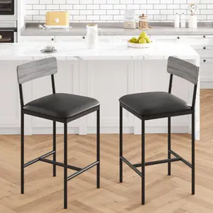 Garvee Dining Table Set for 2 with 3 Storage Shelves, Pub Table Set, Kitchen Counter Storage Bar Table Set for Small Spaces, Apartment