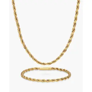 JAXXON Rope Set 3mm - Gold - Waterproof - Box Clasp