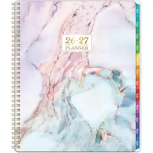 2026-2027 Planner - Academic Planner Weekly and Monthly, 2026-2027 Planners 8.5''x11'', Weekly Monthly Planners with Colorful Tabs, Inner Pocket