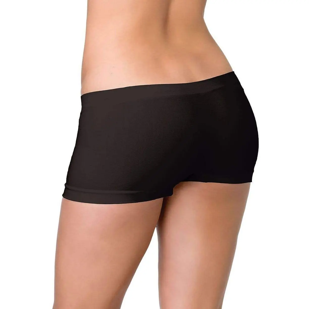 Basic Seamless Cheeky Boyshorts, Fit, Stretchy, Fabric, Panties, Halloween, Reinforced Crotch, Adults